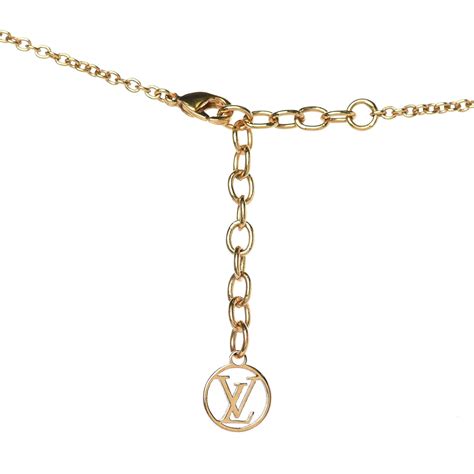 louis vuitton gold choker|louis vuitton essential v jewelry.